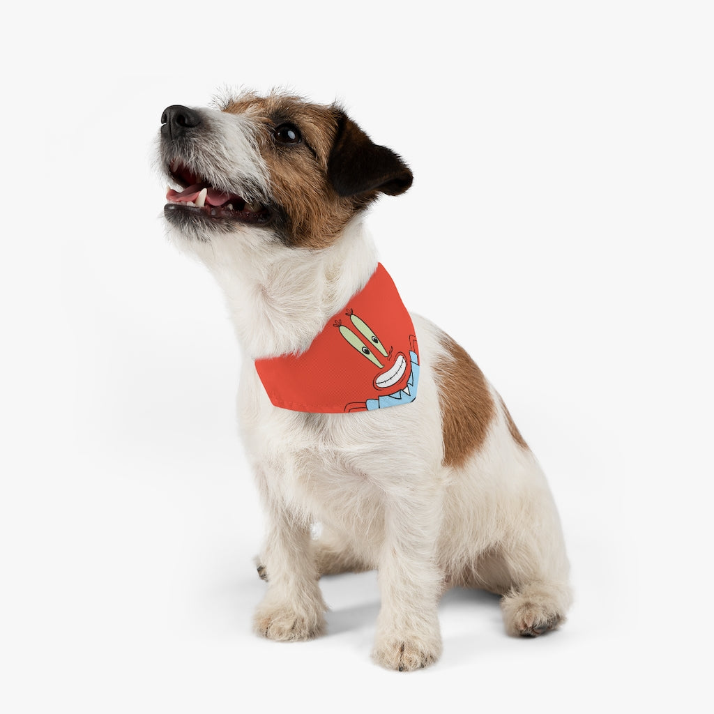 Mr. Krabs Dog Bandana