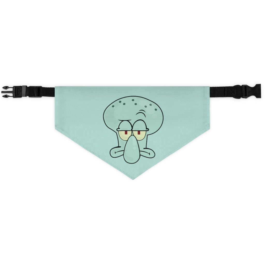 Squidward Dog Bandana