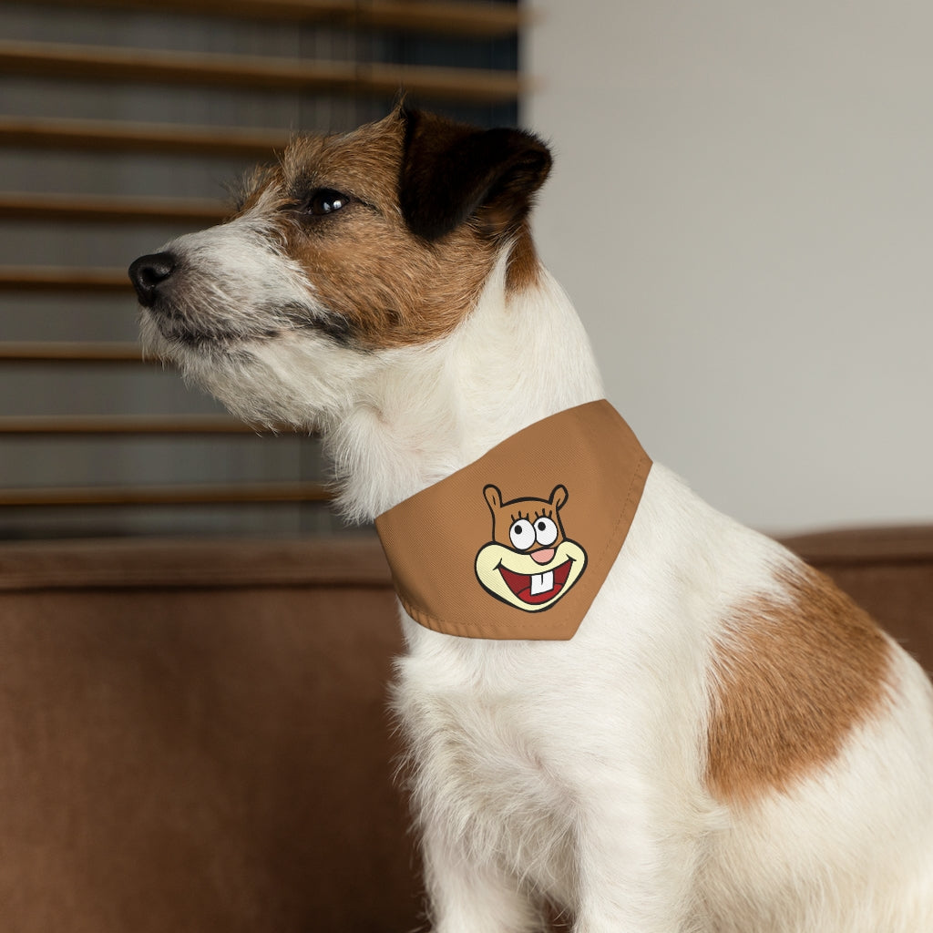 Sandy Cheeks Dog Bandana