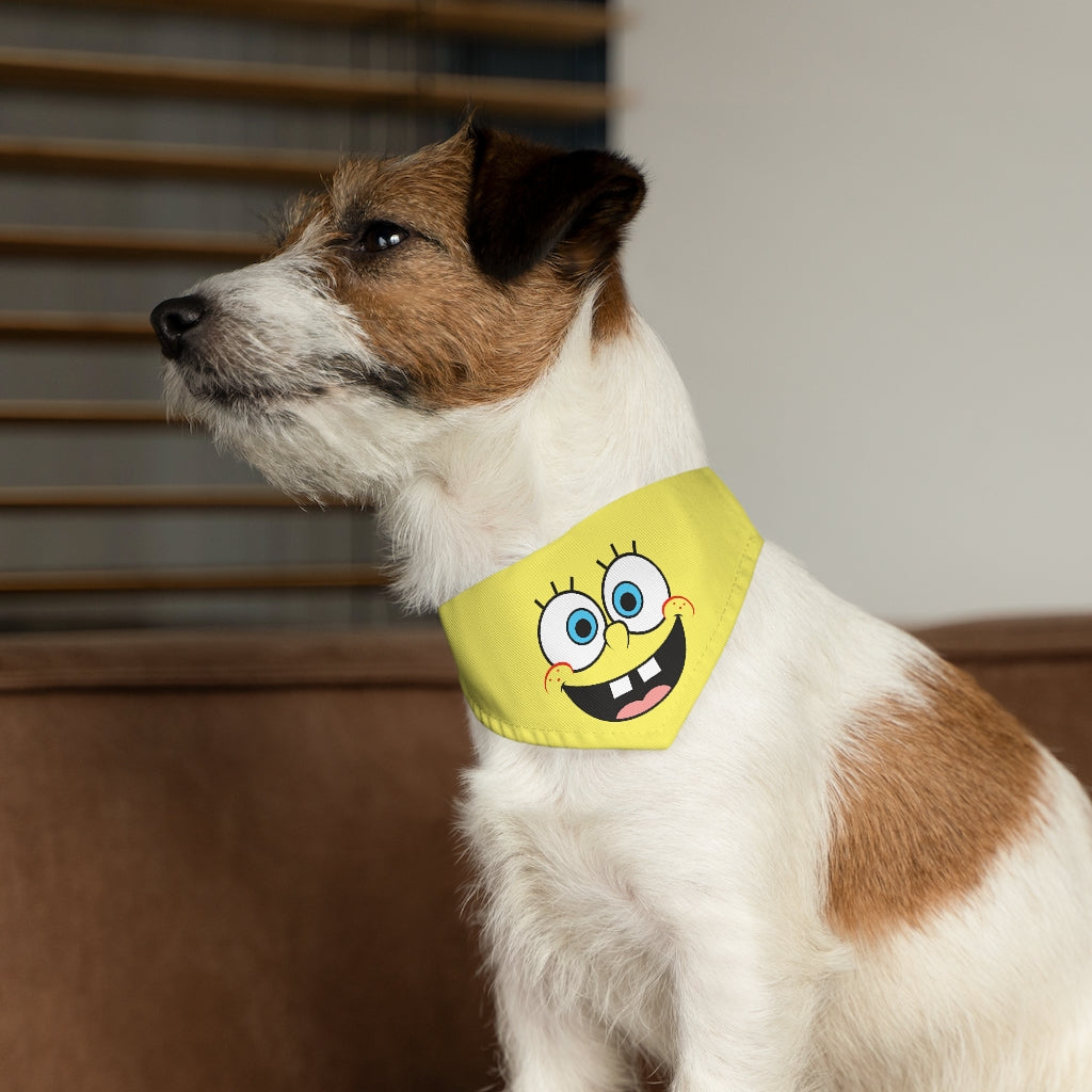 Spongebob Dog Bandana Collar