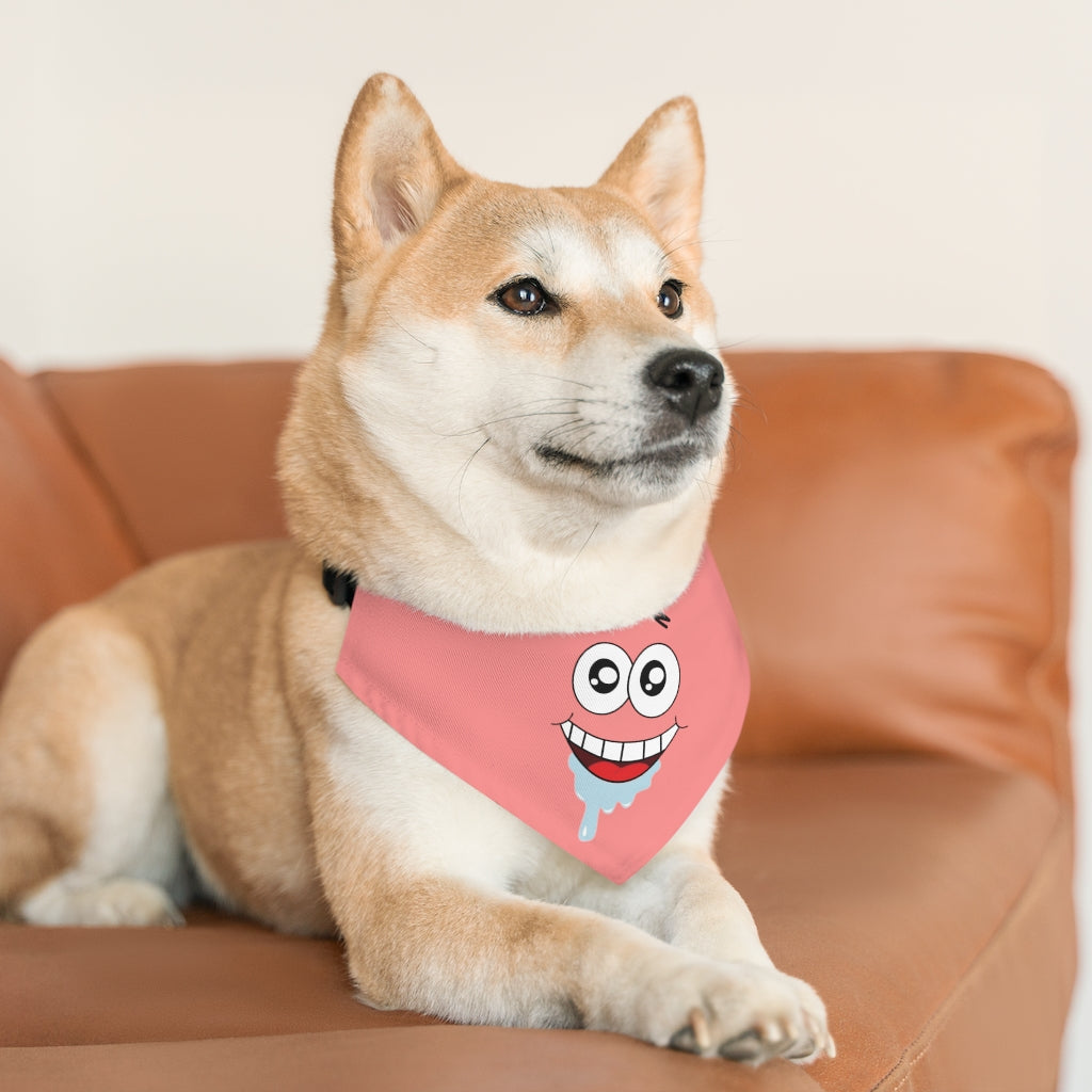 Patrick Star Dog Bandana