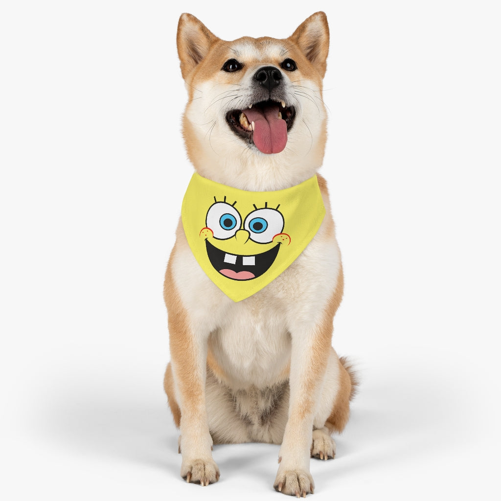 Spongebob Dog Bandana Collar