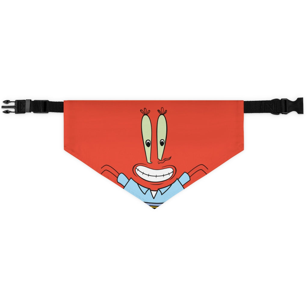 Mr. Krabs Dog Bandana