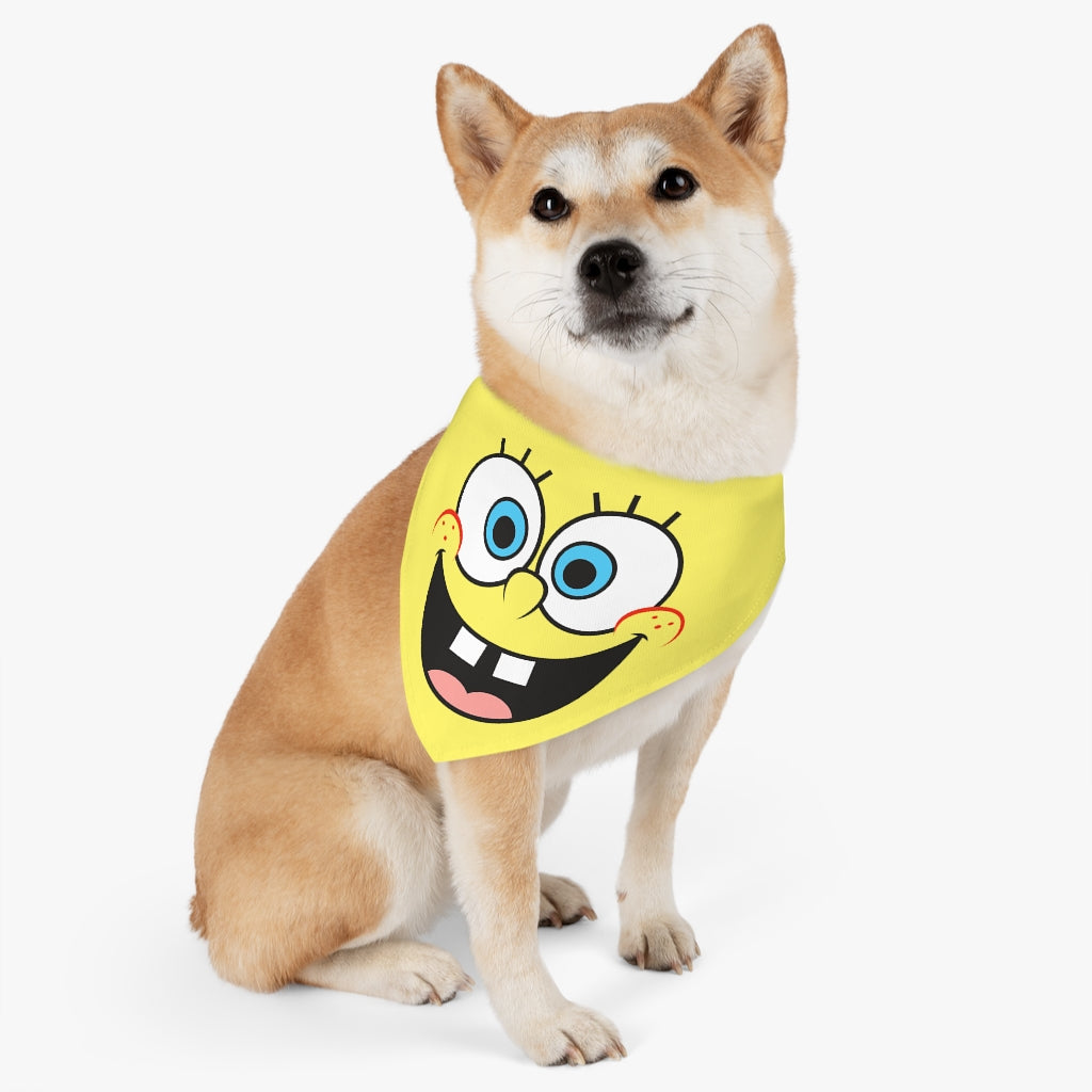 Spongebob Dog Bandana Collar